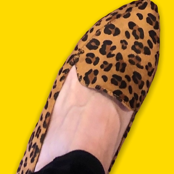 SZ 6 Mustard Yellow Pointed Toe Comfort Loafer - Picture 4 of 7